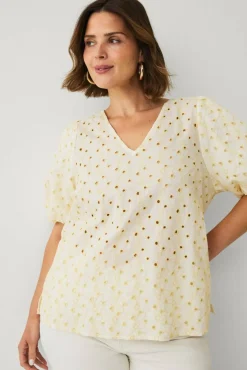 Ellos Plus collection Bluse med bobleermer