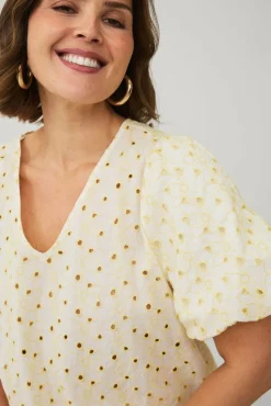 Ellos Plus collection Bluse med bobleermer