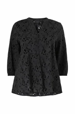 Ellos Plus collection Bluse med hullbroderi