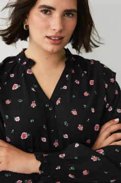 Ellos Plus collection Bluse med volanger