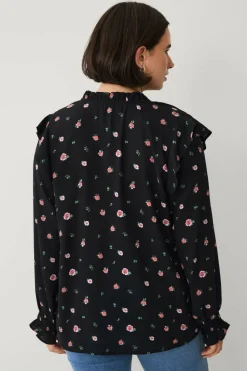 Ellos Plus collection Bluse med volanger