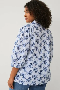 Ellos Plus collection Bluse med bobleermer