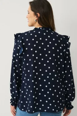 Ellos Plus collection Bluse med volanger