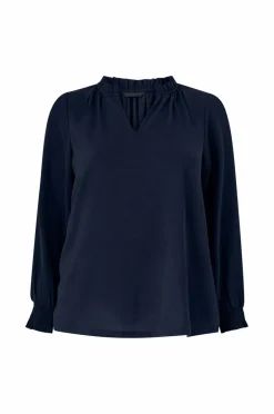 Ellos Plus collection Bluse med v-formet utringning