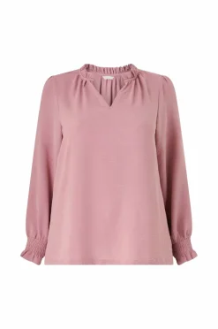 Ellos Plus collection Bluse med v-formet utringning