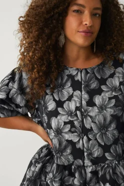 Ellos Plus collection Bluse med puffermer