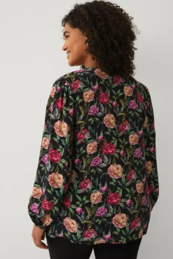 Ellos Plus collection Bluse med puffermer