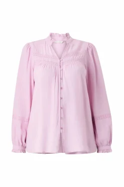 Ellos Plus collection Bluse med blondedetaljer