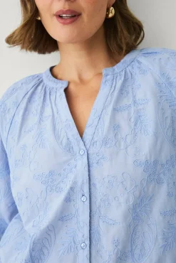 Ellos Plus collection Bluse med broderi