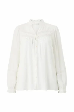 Ellos Plus collection Bluse med blondedetaljer