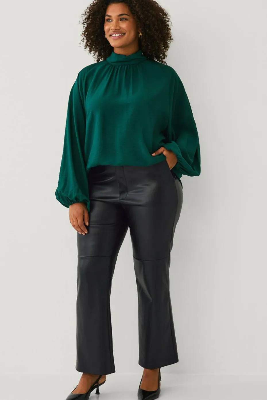 Ellos Plus collection Bluse med avslappet passform