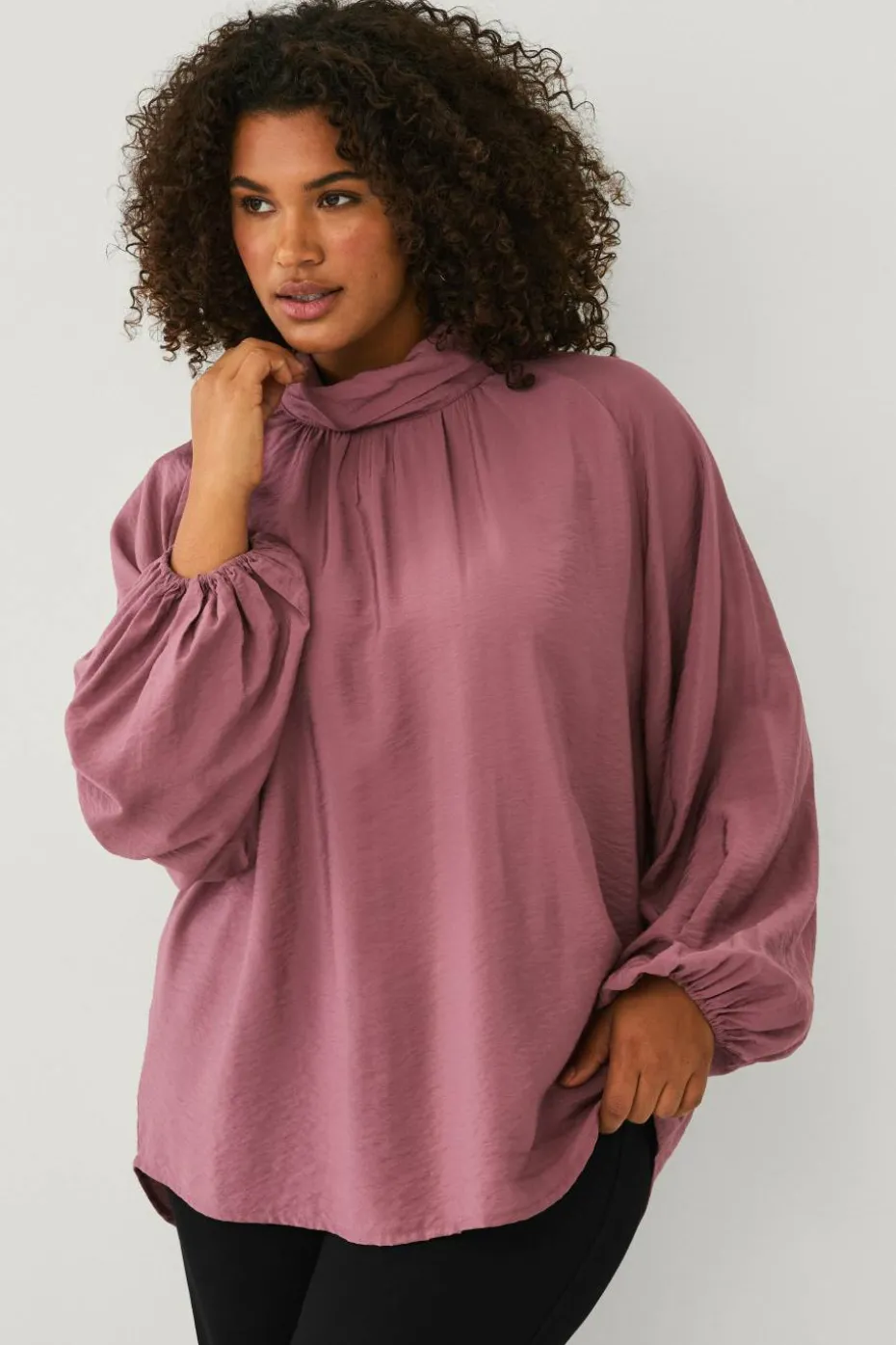 Ellos Plus collection Bluse med avslappet passform
