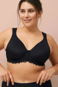 Ellos Plus collection Bøyle-BH med blondedetaljer