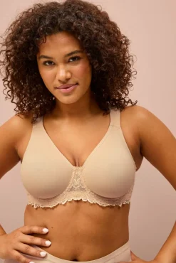 Ellos Plus collection Bøyle-BH med blondedetaljer