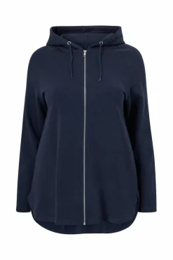 Ellos Plus collection Collegegenser med glidelås