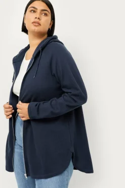 Ellos Plus collection Collegegenser med glidelås