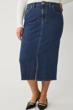 Ellos Plus collection Denim skjørt