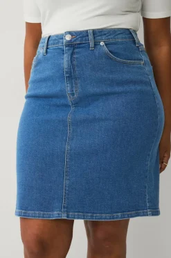 Ellos Plus collection Denim skjørt