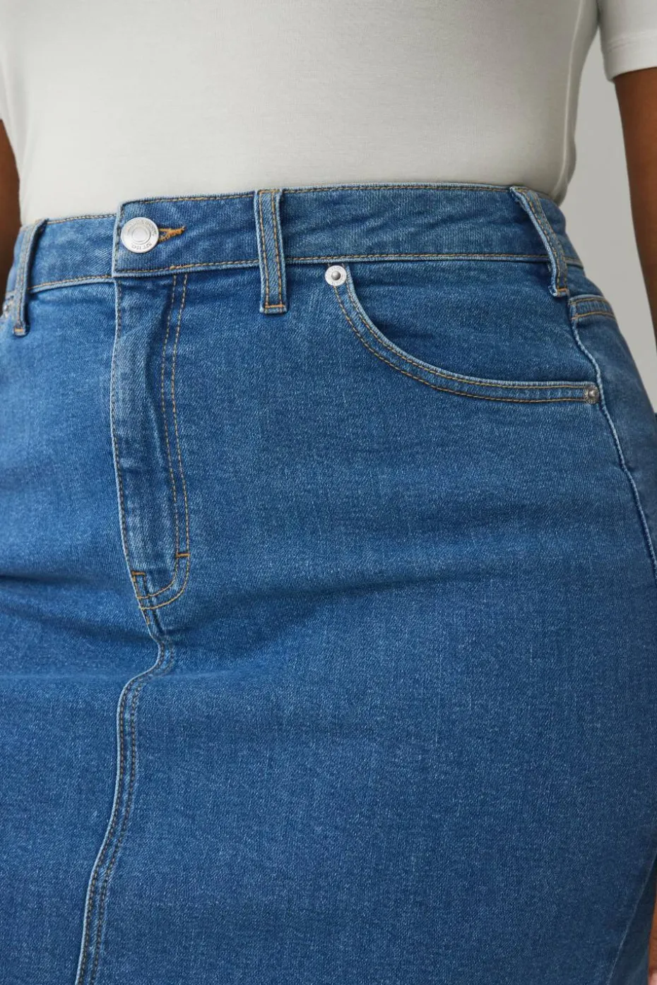 Ellos Plus collection Denim skjørt