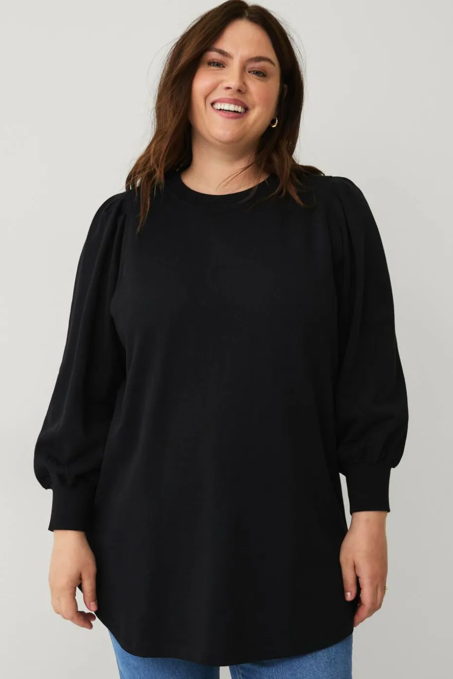 Ellos Plus collection Genser med puffermer
