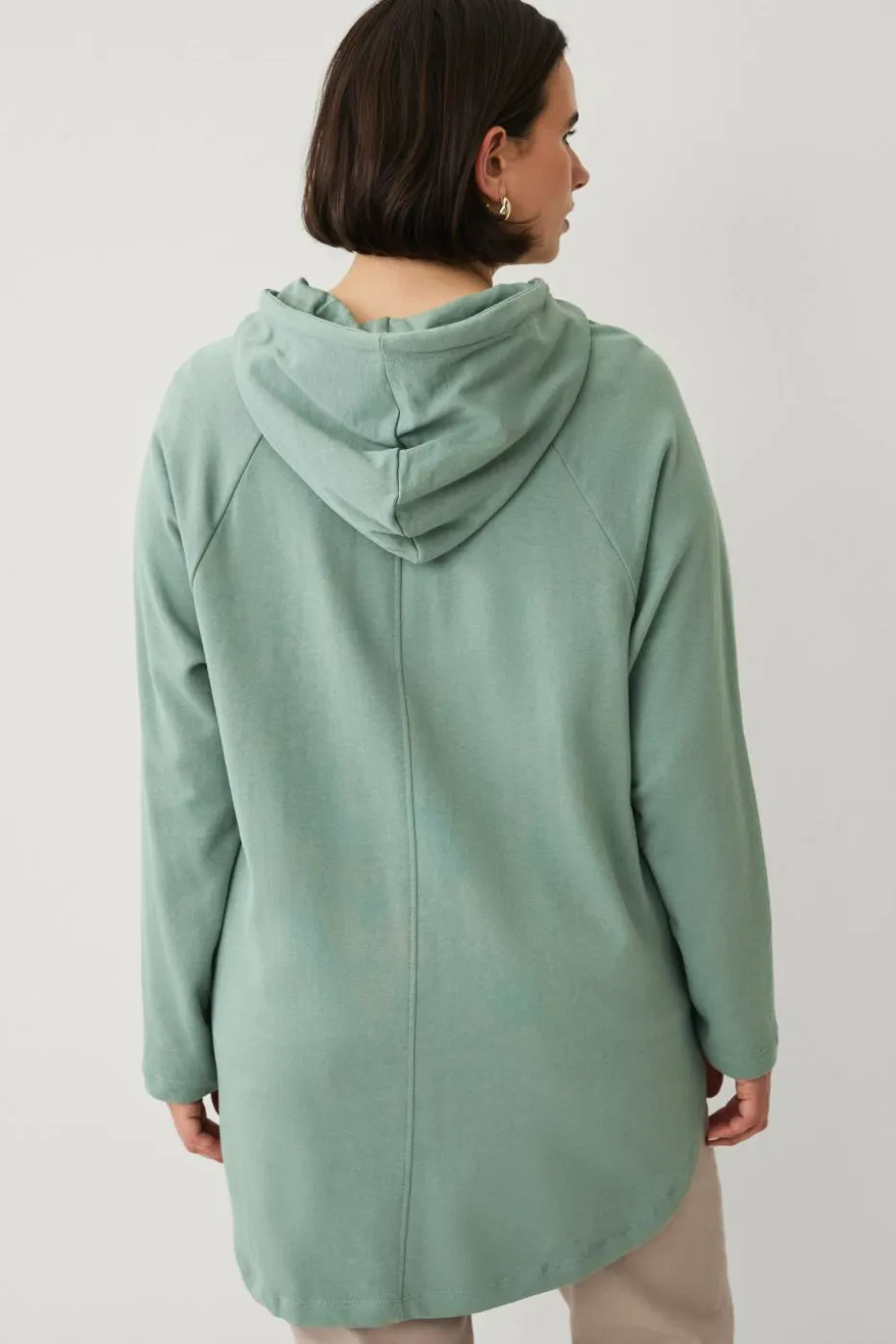 Ellos Plus collection Genser med hette og glidelås