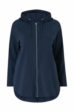 Ellos Plus collection Genser med hette og glidelås