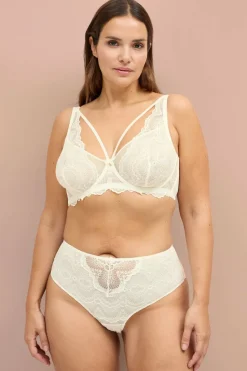 Ellos Plus collection Ikke polstret spile-BH i blonder