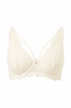 Ellos Plus collection Ikke polstret spile-BH i blonder