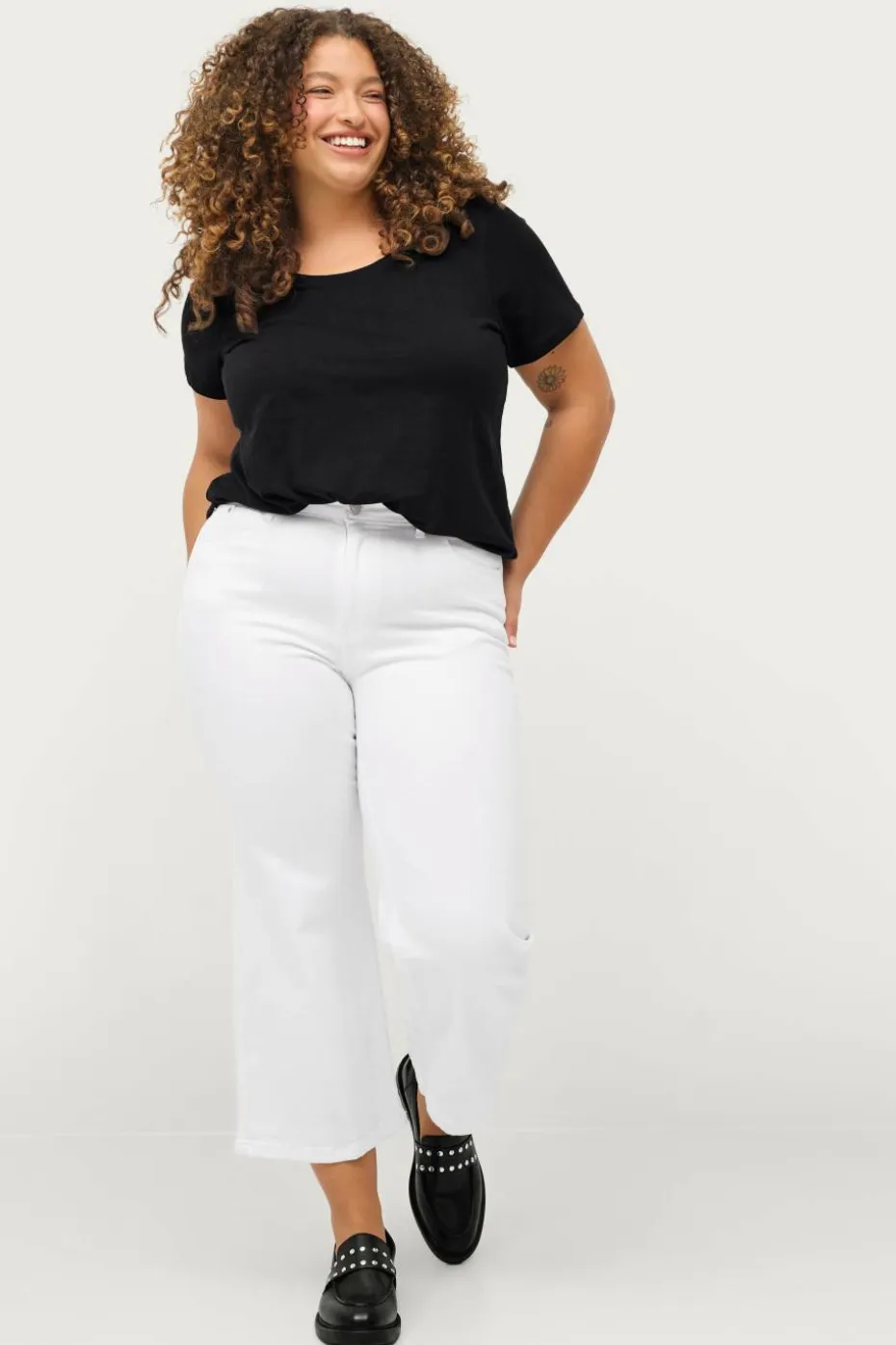 Ellos Plus collection Jeans med utsvingte bein