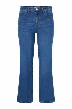 Ellos Plus collection Jeans med vide ben og høy midje
