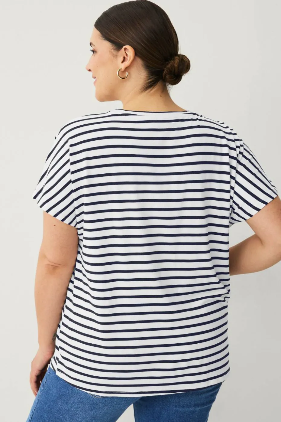 Ellos Plus collection Jerseytopp med kort erme