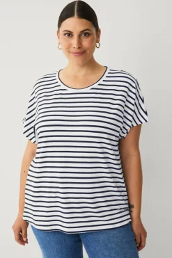 Ellos Plus collection Jerseytopp med kort erme