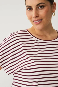 Ellos Plus collection Jerseytopp med kort erme