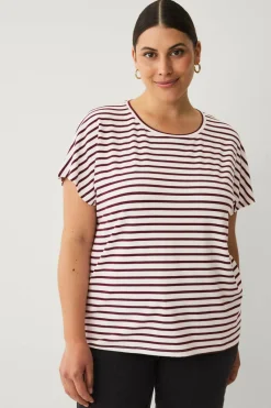 Ellos Plus collection Jerseytopp med kort erme