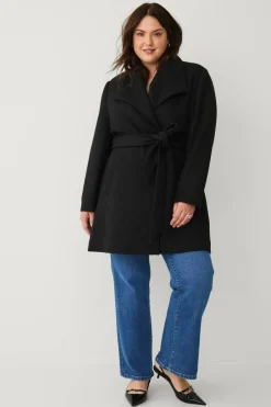 Ellos Plus collection Kappe med bindebelte