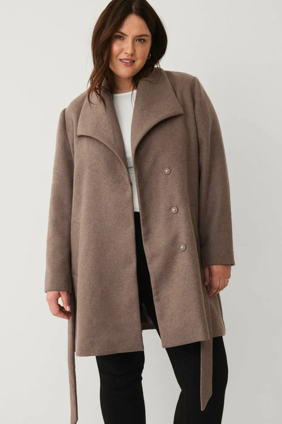 Ellos Plus collection Kappe med bindebelte