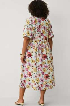 Ellos Plus collection Kjole med v-hals