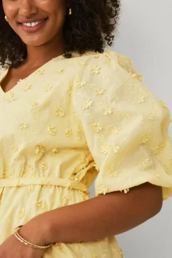 Ellos Plus collection Kjole med 3D-blomster