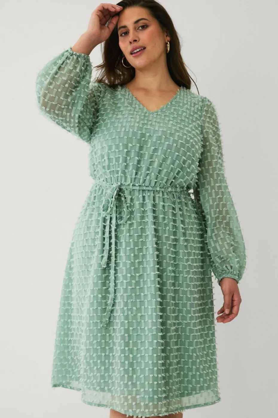 Ellos Plus collection Kjole med frynser