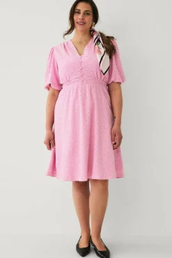Ellos Plus collection Kjole med bobleermer