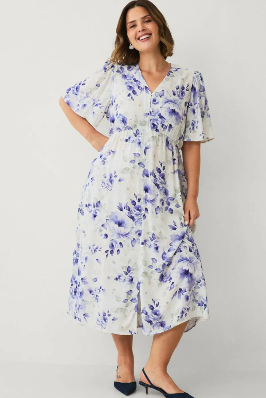 Ellos Plus collection Kjole med knapper