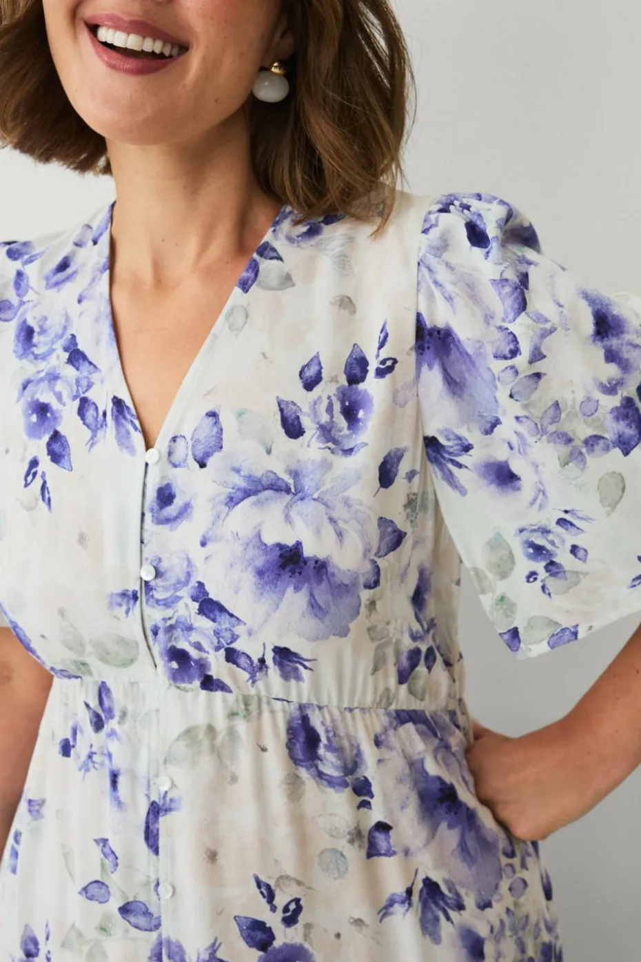 Ellos Plus collection Kjole med knapper