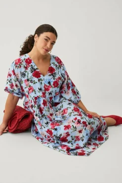 Ellos Plus collection Kjole med v-hals