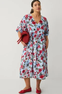 Ellos Plus collection Kjole med v-hals