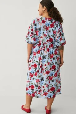 Ellos Plus collection Kjole med v-hals