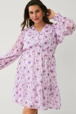 Ellos Plus collection Kjole i chiffon