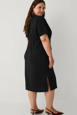 Ellos Plus collection Kjole med slipsdetalj