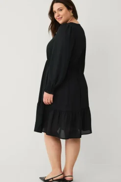 Ellos Plus collection Kjole med puffermer