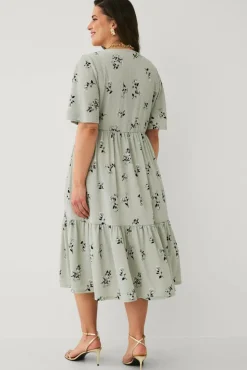 Ellos Plus collection Kjole med volanger