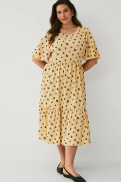 Ellos Plus collection Kjole med volanger
